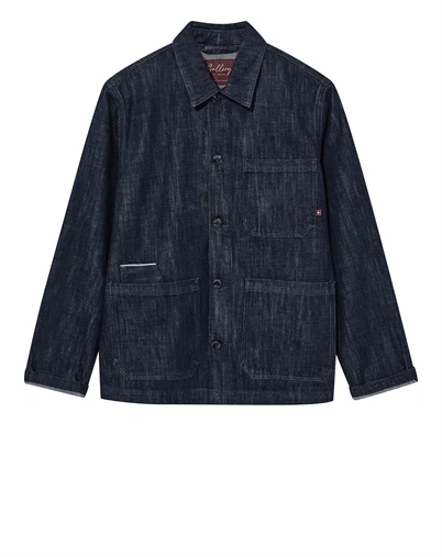 Mos Mosh Gallery - MMGMicca Selvedge Jakke - Dark Blue Denim
